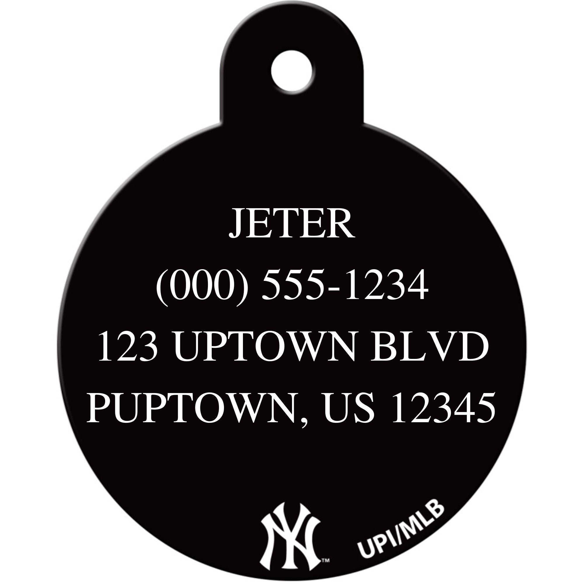 New York Yankees MLB Pet ID Tag - Large Circle