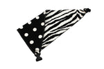 Load image into Gallery viewer, Zebra Print Reversible Dog Bandana
